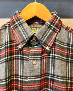 80’s L.L.Bean-L/S shirt-(size S)Made in U.S.A.