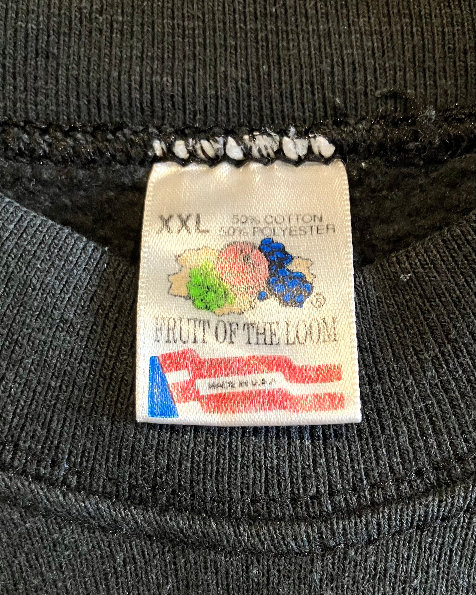 【reprint】 90's FRUIT OF THE LOOM sweat 90's FRUIT OF THE LOOM-Sweat-(size XXL)Made in U.S.A.