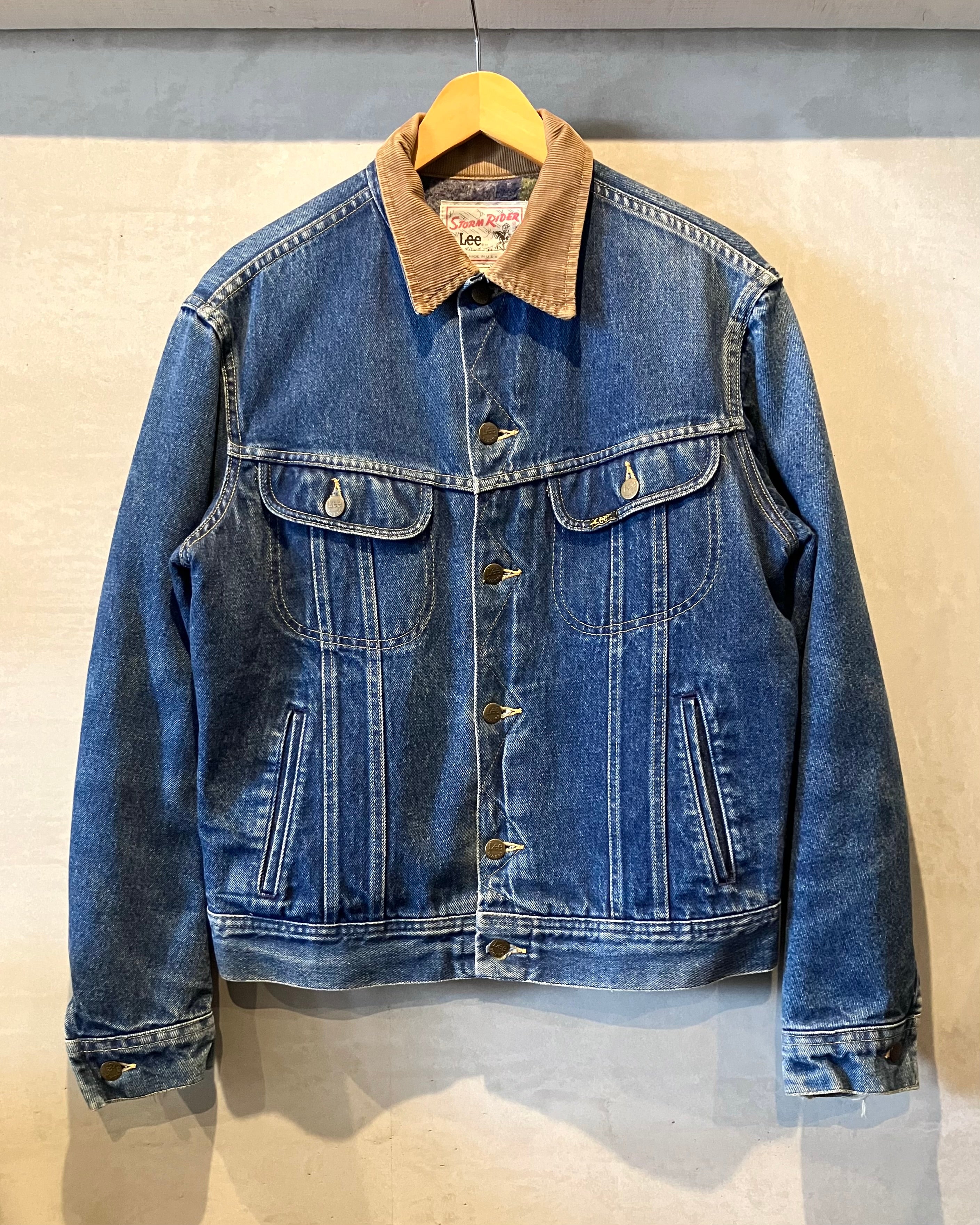 70〜80's Lee-Storm Rider-(size 40)Made in U.S.A. – Chapter vintage