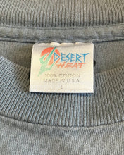 画像をギャラリービューアに読み込む, DESERT HEAT-T-shirt-(size L)Made in U.S.A.
