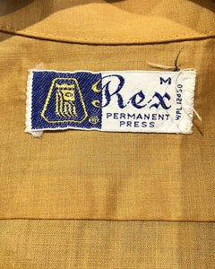 70’s Rex Permanent Press-L/S shirt-(size M)