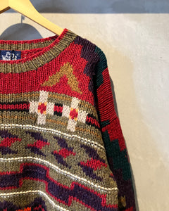 80’s Woolrich-Knit-(size L)