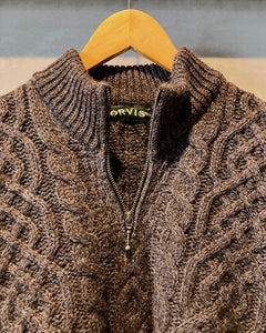 00‘s ORVIS-Knit-(size L)Made in IRELAND