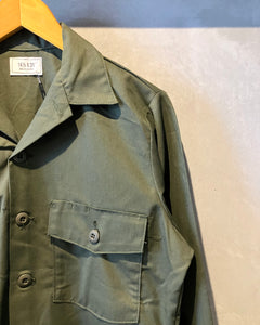 80’s U.S.ARMY-Utility shirt-(size 14 1/2-31)