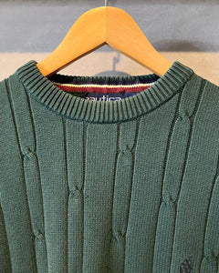 90’s Nautica-Cotton knit-(size L)