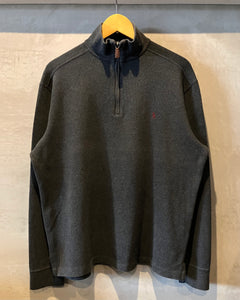 90‘s POLO Ralph Lauren-Halfzip sweat-(size M)