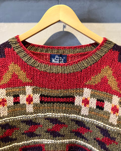 80’s Woolrich-Knit-(size L)