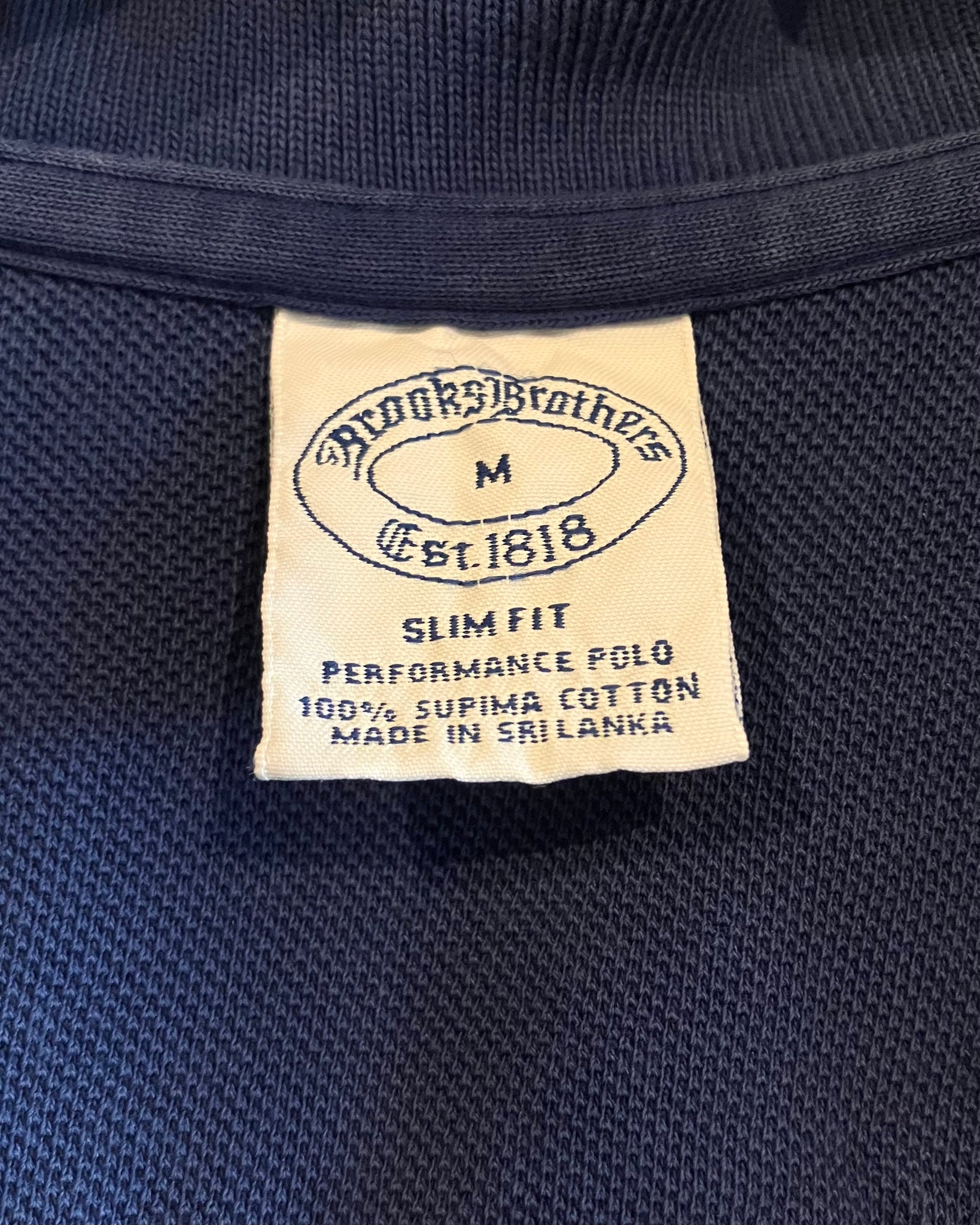 トップス \"80s brooks brothers\" L/S polo shirt M Brooks Brothers-Polo shirt-(size M) – Chapter vintage