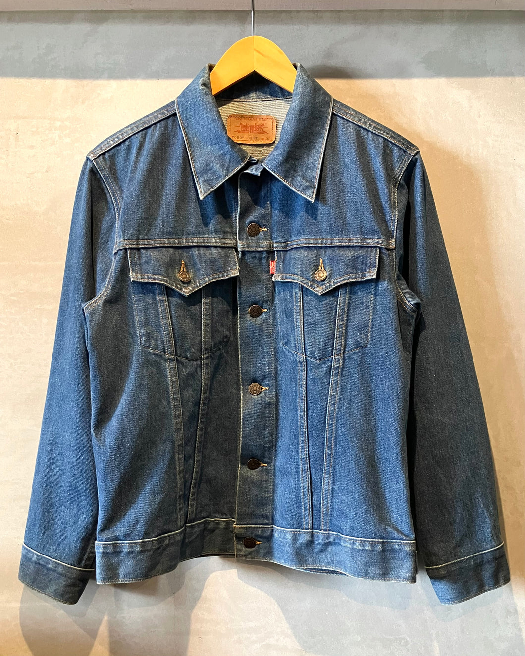 60〜70‘s Levi’s 70505-0217-Denim jacket-(size 38)