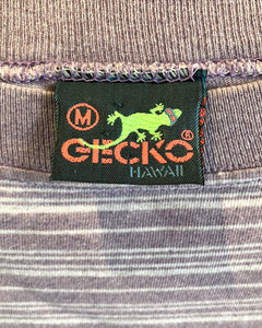 90’s GECKO Hawaii-T-shirt-(size M)Made in U.S.A.