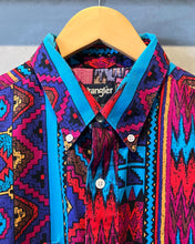 画像をギャラリービューアに読み込む, 80’s Wrangler-Western shirt-(size X-Long Tails 16 1/2-34)
