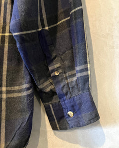 90’s nautica-L/S shirt-(size M)