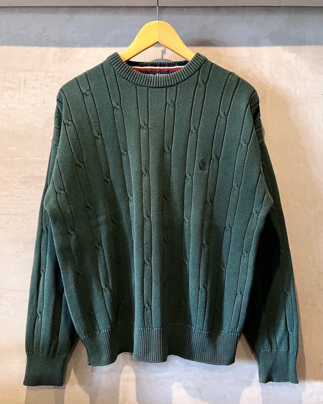 90’s Nautica-Cotton knit-(size L)