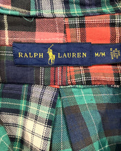 画像をギャラリービューアに読み込む, Ralph Lauren-Patchwork shirt-(size M)

