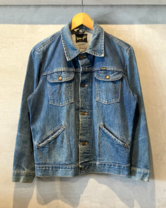 70’s Wrangler-Denim jacket-(size 38)Made in U.S.A.