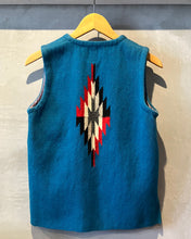 画像をギャラリービューアに読み込む, ORTEGA‘S-Wool vest-(size 36)Made in U.S.A.
