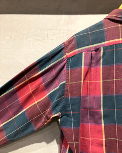 90’s Eddie Bauer-L/S shirt-(size L)Made in U.S.A.