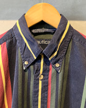 画像をギャラリービューアに読み込む, 90‘s nautica-L/S shirt-(size S/P)
