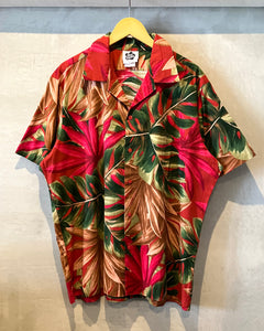 Hilo Hattie-Aloha shirt-(size 2XL)Made in HAWAII