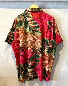Hilo Hattie-Aloha shirt-(size 2XL)Made in HAWAII