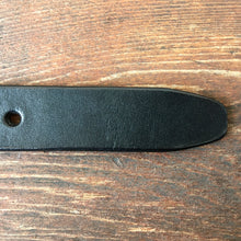 画像をギャラリービューアに読み込む, Original leather belt-Black-Made in JAPAN
