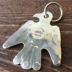 Original Silver key ring-Thunderbird-Made in JAPAN